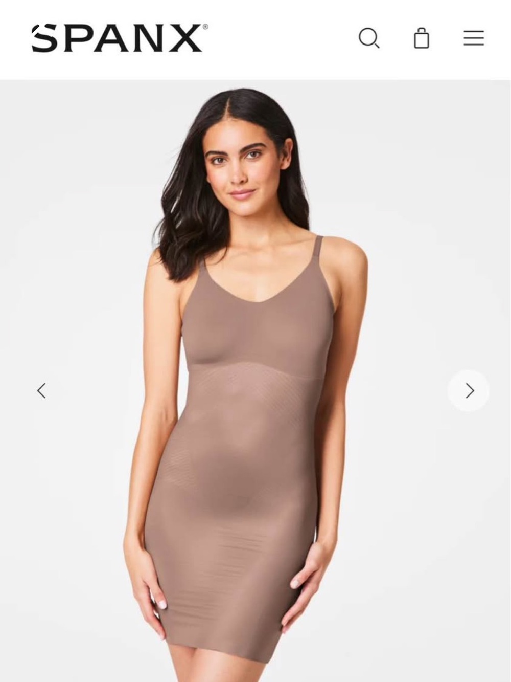 NWT SPANX! Cami Slip XL